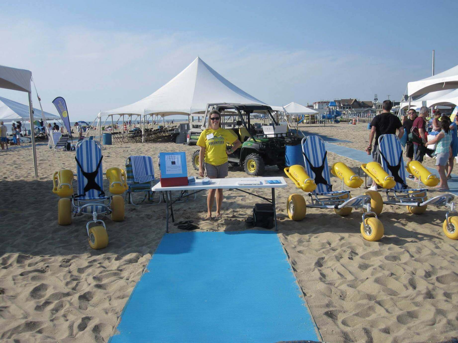 Sedia Galleggiante per Disabili da Spiaggia - Accessorio Tuareg Arredo Spiaggia